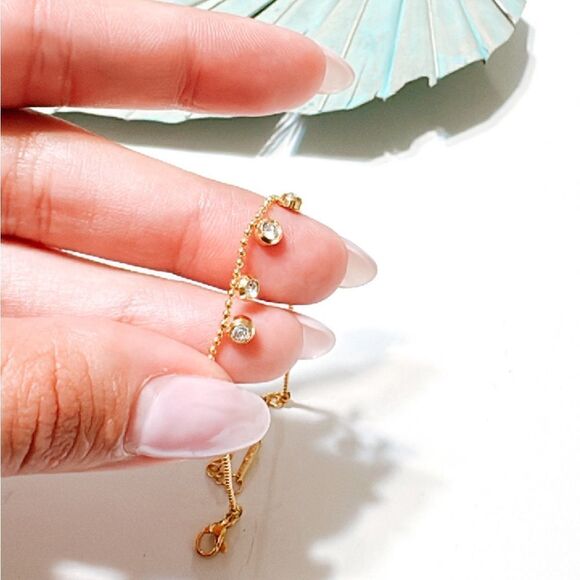 Diamond decor bracelet M379 - Picture 3 of 3